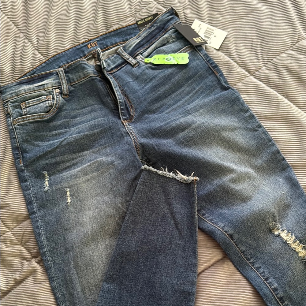 Repreve Ankle Skinny Jeans